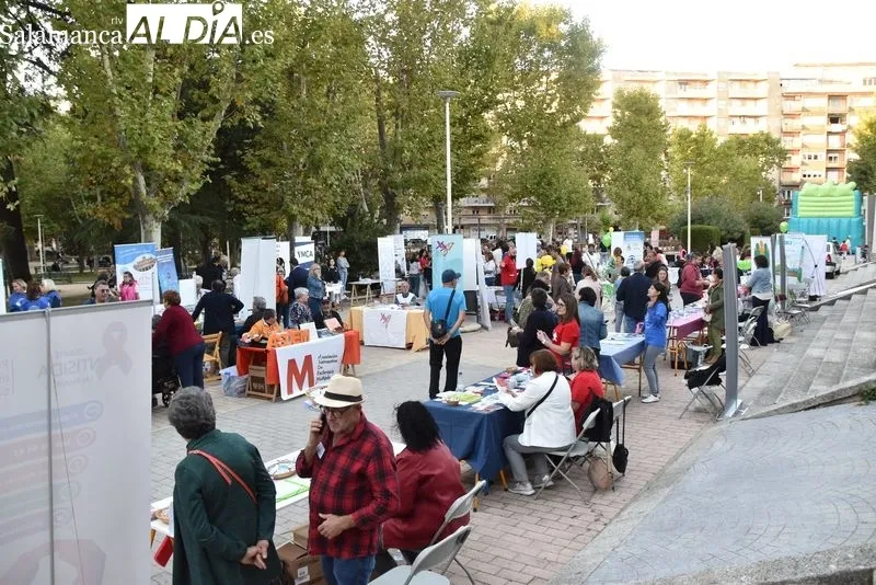 Feria de asociaciones y entidades 'Salamanca nos movemos' en el parque de La Alamedilla 
