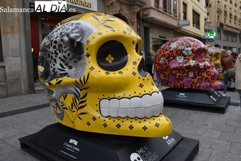 Llega a Salamanca 'Mexicráneos', una de las exposiciones de arte urbano más grandes del mundo | Fotos: Vanesa Martins