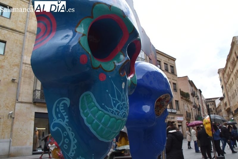 Llega a Salamanca 'Mexicráneos', una de las exposiciones de arte urbano más grandes del mundo | Fotos: Vanesa Martins