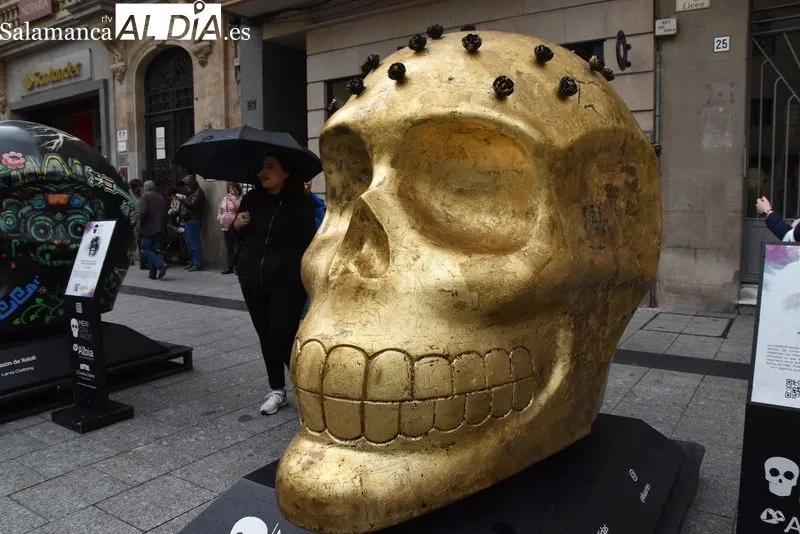 Llega a Salamanca 'Mexicráneos', una de las exposiciones de arte urbano más grandes del mundo | Fotos: Vanesa Martins