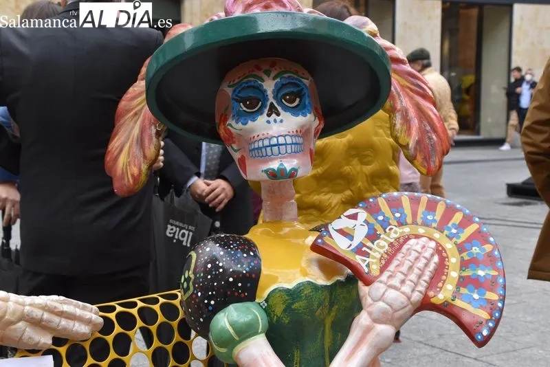 Llega a Salamanca 'Mexicráneos', una de las exposiciones de arte urbano más grandes del mundo | Fotos: Vanesa Martins