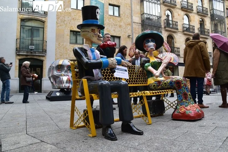 Llega a Salamanca 'Mexicráneos', una de las exposiciones de arte urbano más grandes del mundo | Fotos: Vanesa Martins