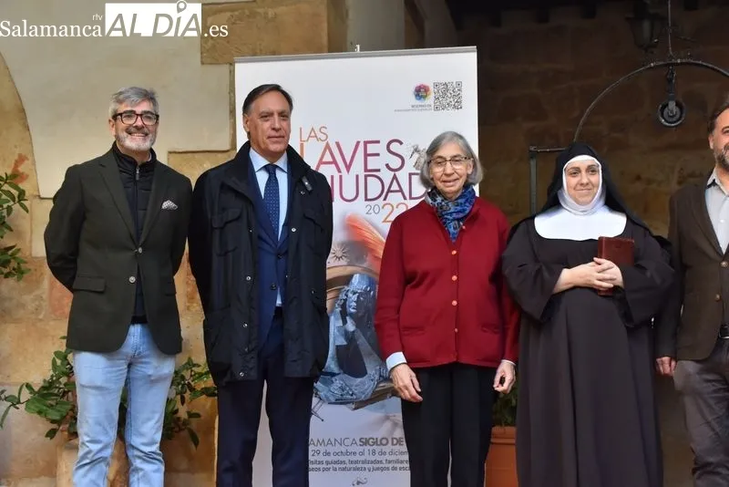 Presentación, en la Casa de Santa Teresa, de la XIV edición del programa Las Llaves de la Ciudad. Foto de Vanesa Martins