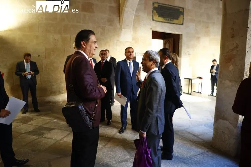 Seminario sobre Derechos Humanos en el Paraninfo de la Universidad de Salamanca. Foto de David Sañudo