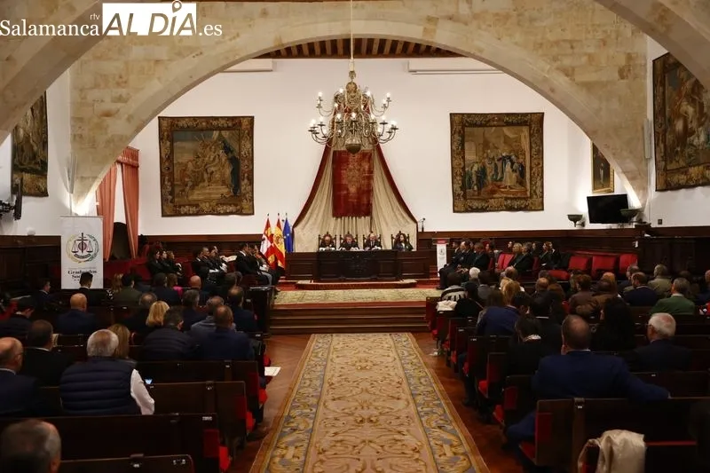 Acto del Colegio Oficial de Graduados Sociales de Salamanca. Foto de David Sañudo
