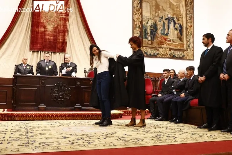 Acto del Colegio Oficial de Graduados Sociales de Salamanca. Foto de David Sañudo