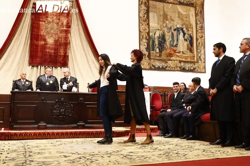 Acto del Colegio Oficial de Graduados Sociales de Salamanca. Foto de David Sañudo