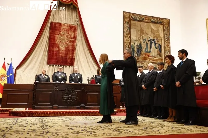 Acto del Colegio Oficial de Graduados Sociales de Salamanca. Foto de David Sañudo