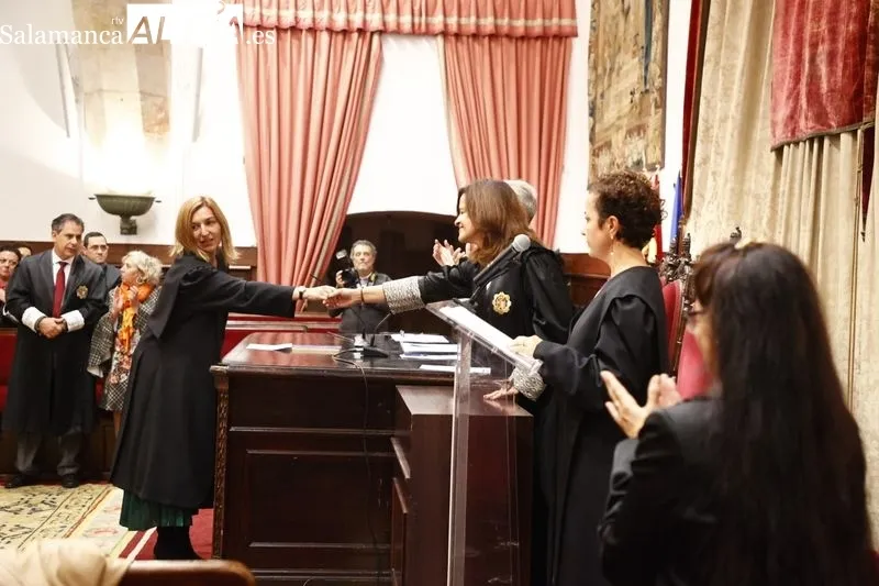 Acto del Colegio Oficial de Graduados Sociales de Salamanca. Foto de David Sañudo
