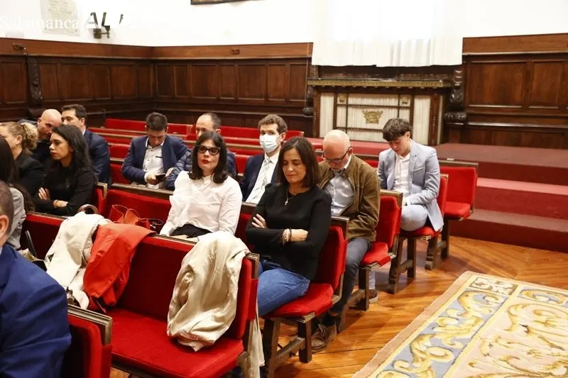 Acto del Colegio Oficial de Graduados Sociales de Salamanca. Foto de David Sañudo
