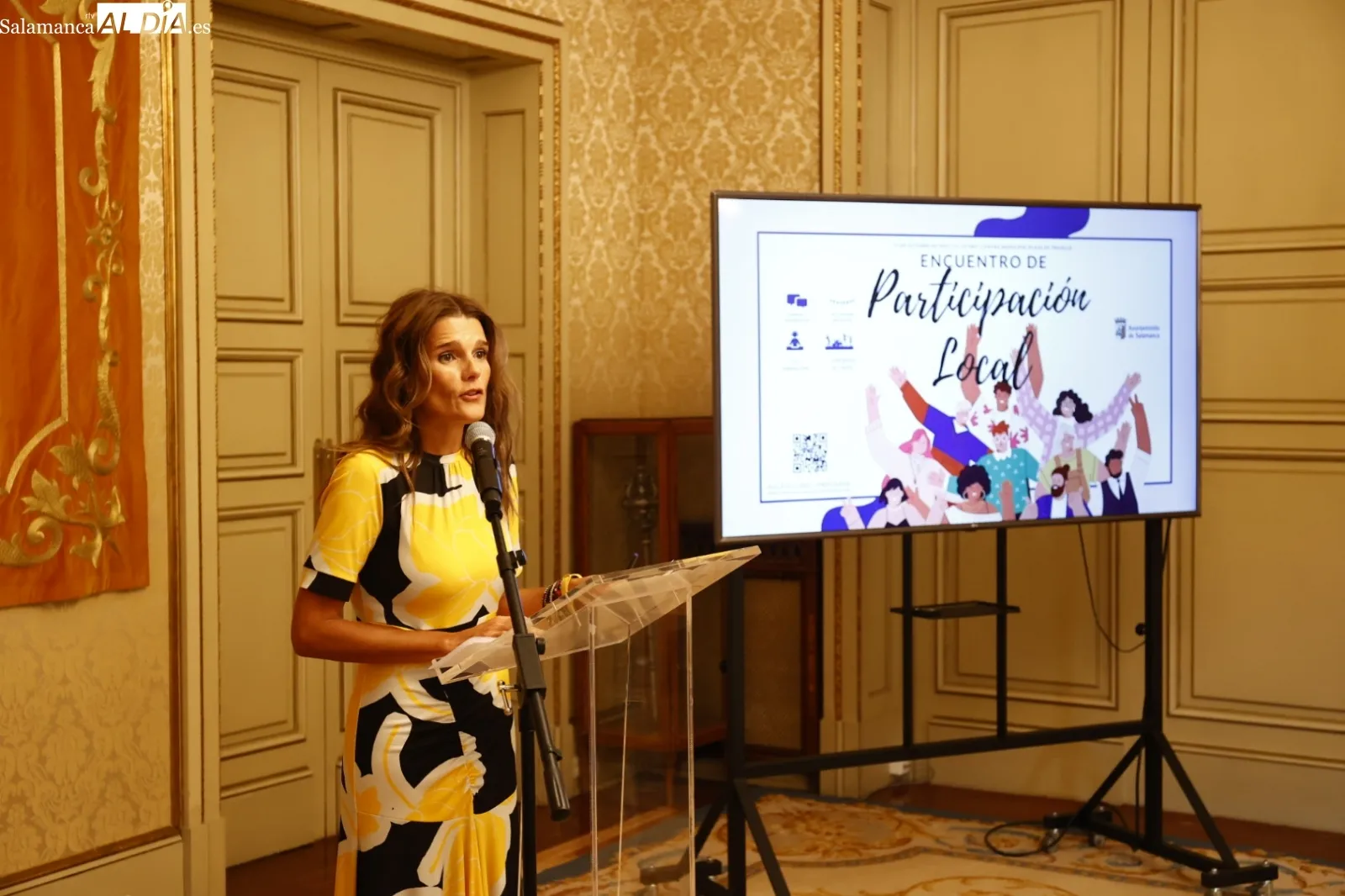 Presentación en el Ayuntamiento del primer Encuentro de Participación Local que reunirá a las asociaciones en los barrios de la ciudad. Foto de David Sañudo