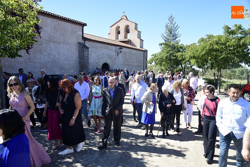 Momento de la Procesión en Alba de Yeltes/ Fotos: Adrián M. Pastor