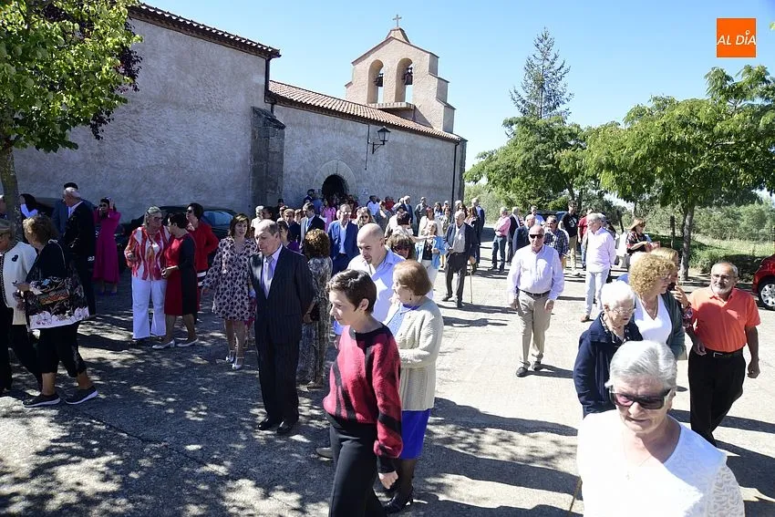 Momento de la Procesión en Alba de Yeltes/ Fotos: Adrián M. Pastor