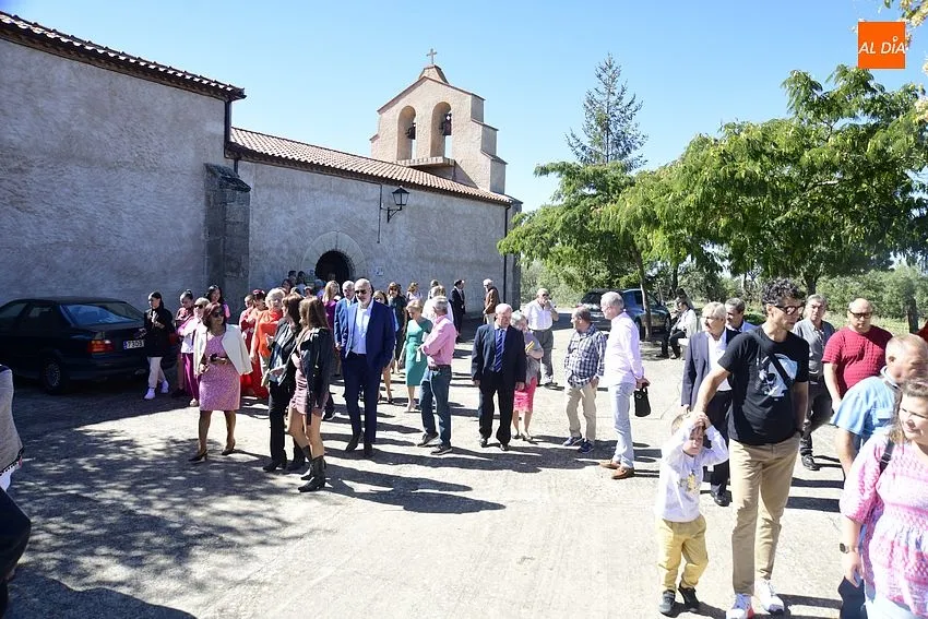 Momento de la Procesión en Alba de Yeltes/ Fotos: Adrián M. Pastor