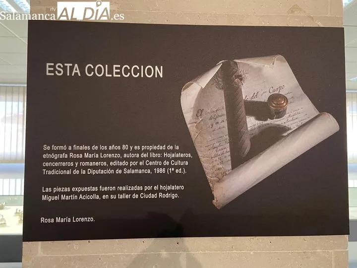 La exposición ‘La Hojalata en la vida cotidiana’ ya se puede visitar en Villares de la Reina