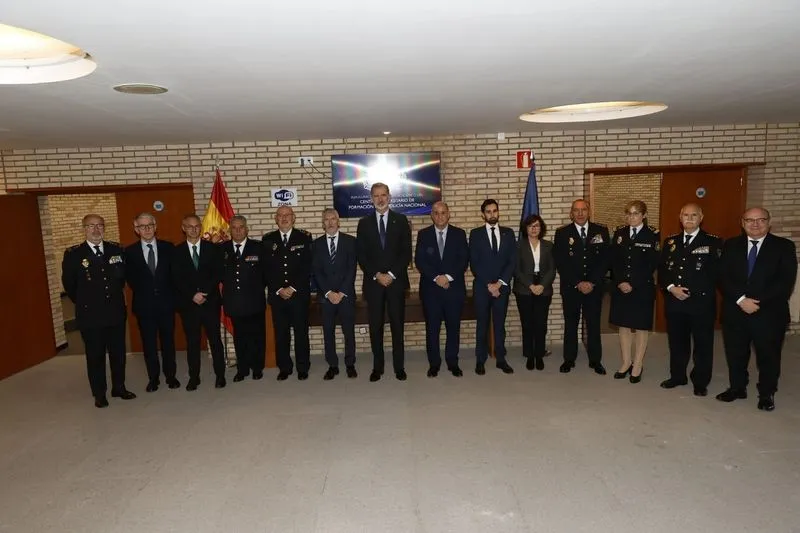 Inauguración en Ávila del Primer Curso del Centro Universitario de Formación de la Policía Nacional. Fotos JCYL y Casa Real