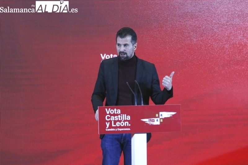Luis Tudanca, secretario general del PSOECyL. Foto de archivo