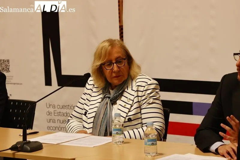 Presentación en Fonseca del Congreso Internacional de Economía de la Longevidad. Foto de David Sañudo