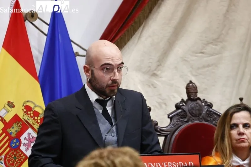 Celebración de la Universidad de Salamanca (USAL) por el primer centenario del doctorado 'honoris causa' de Santa Teresa de Jesús, concedido a título póstumo en octubre de 1922. Foto de David Sañudo