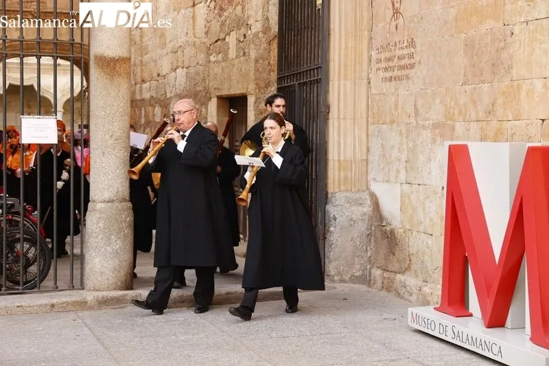 Celebración de la Universidad de Salamanca (USAL) por el primer centenario del doctorado 'honoris causa' de Santa Teresa de Jesús, concedido a título póstumo en octubre de 1922. Foto de David Sañudo