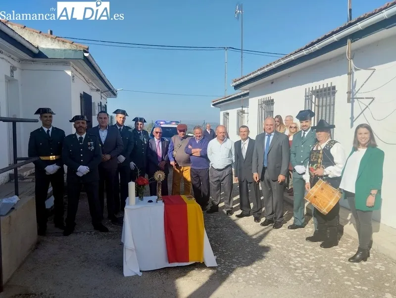Celebración de la fiesta de la Hispanidad en Villarino de los Aires 