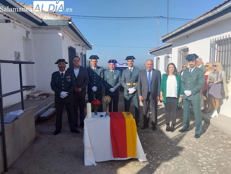 Celebración de la fiesta de la Hispanidad en Villarino de los Aires 