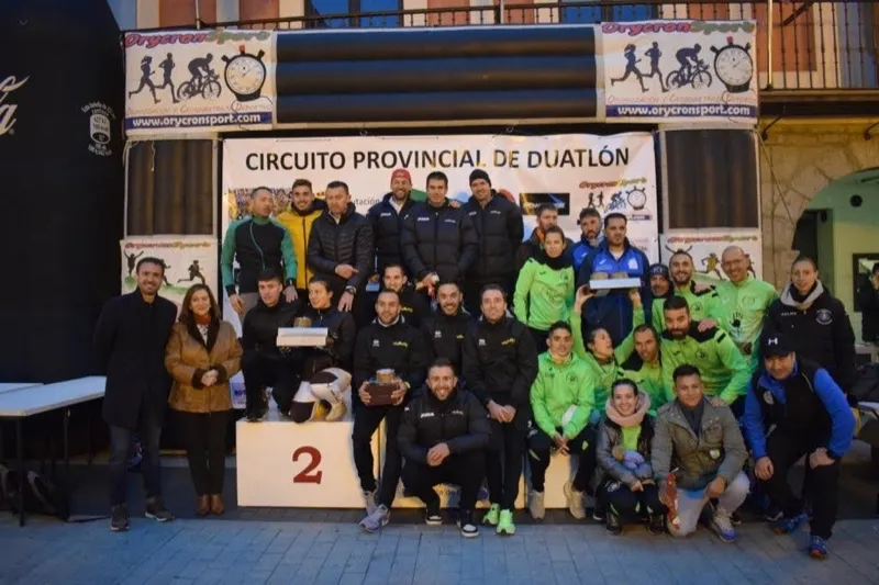 El VI Duatlòn Ciudad de Peñaranda se celebraba en la Plaza de la Constitución   