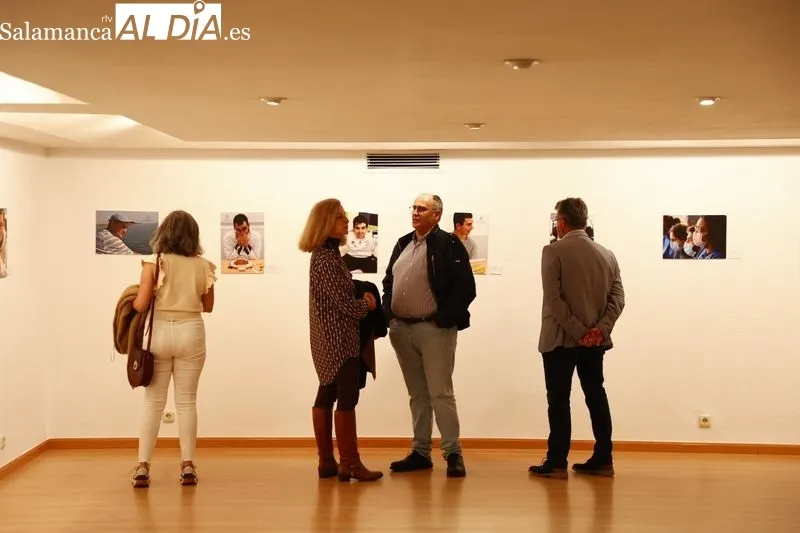 Inauguración de la exposición 'Un feliz viaje por la vida'. Fotos: David Sañudo