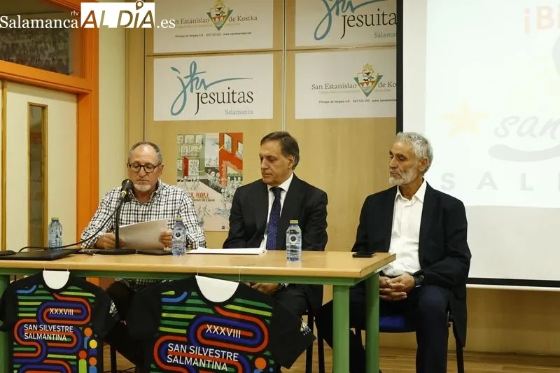 Presentación de la nueva edición de la San Silvestre Salmantina. Fotos: David Sañudo