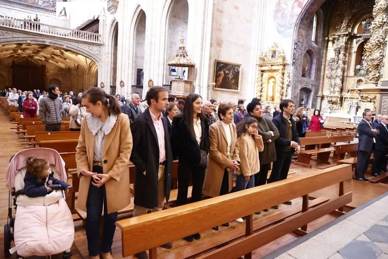 Eucaristía en la Iglesia de San Esteban. Fotos: David Sañudo