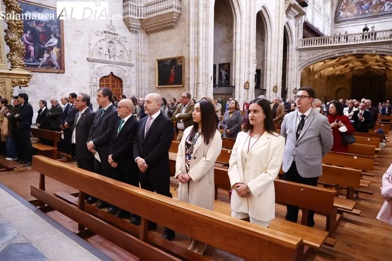 Eucaristía en la Iglesia de San Esteban. Fotos: David Sañudo