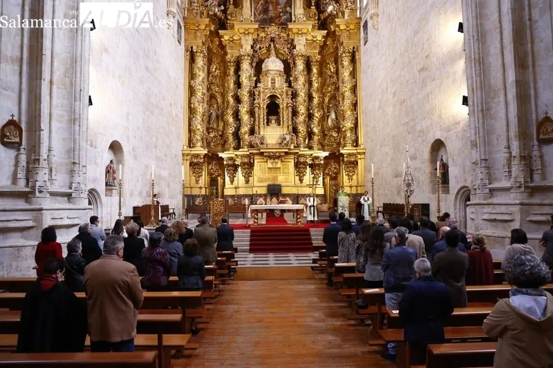 Eucaristía en la Iglesia de San Esteban. Fotos: David Sañudo