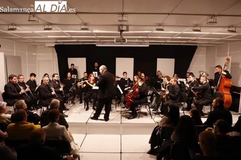 Concierto de la Banda Municipal de Salamanca. Fotos: David Sañudo