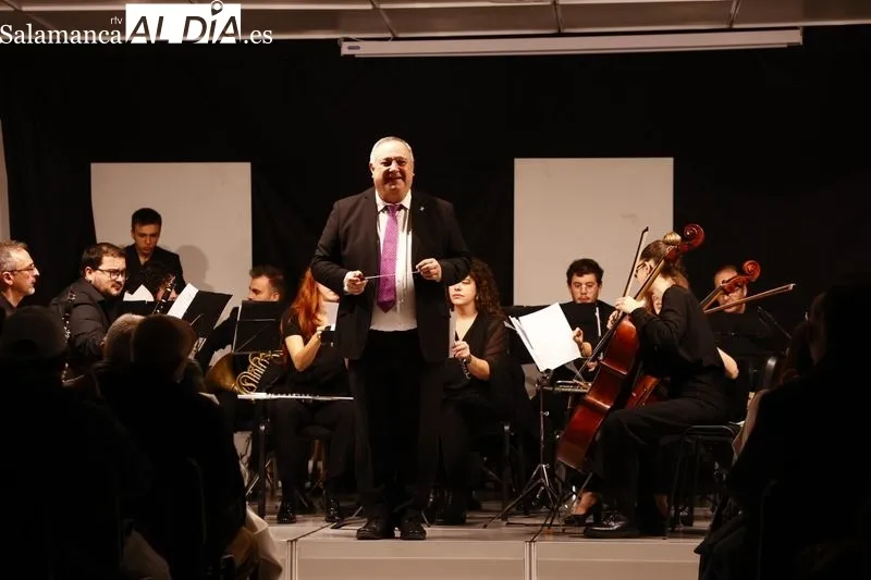 Concierto de la Banda Municipal de Salamanca. Fotos: David Sañudo