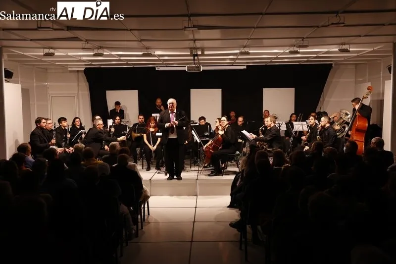 Concierto de la Banda Municipal de Salamanca. Fotos: David Sañudo