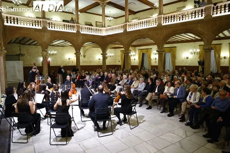Concierto de la Orquesta de Cámara del Casino de Salamanca. Fotos: David Sañudo