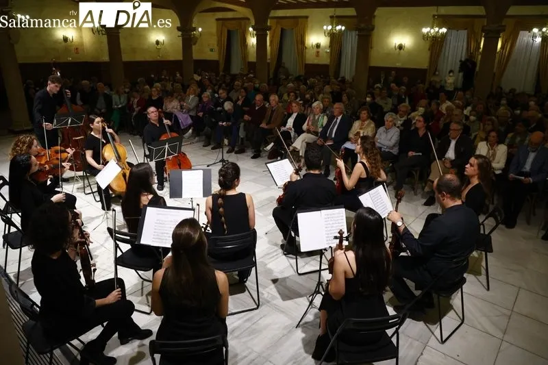 Concierto de la Orquesta de Cámara del Casino de Salamanca. Fotos: David Sañudo