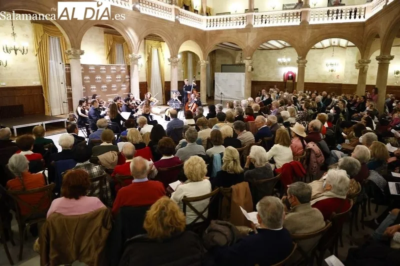 Concierto de la Orquesta de Cámara del Casino de Salamanca. Fotos: David Sañudo
