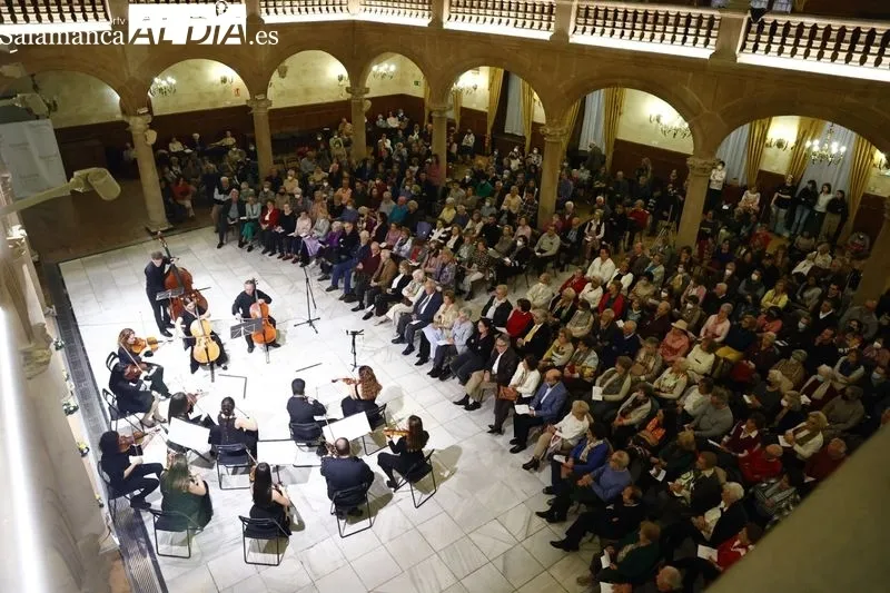 Concierto de la Orquesta de Cámara del Casino de Salamanca. Fotos: David Sañudo