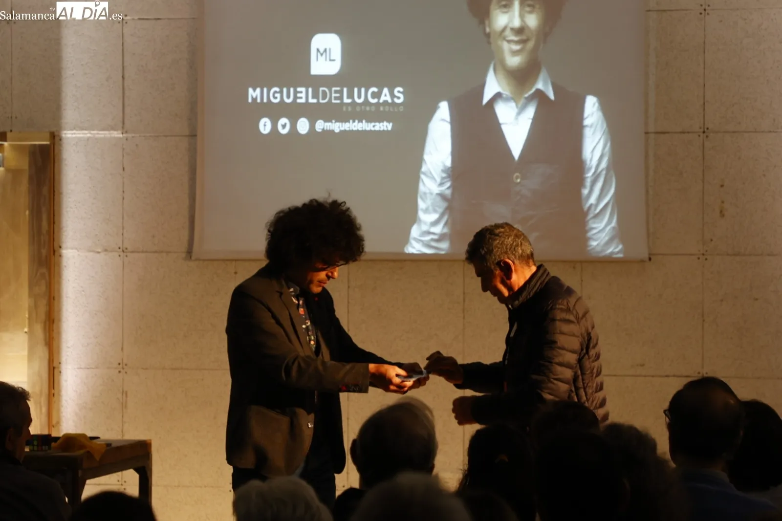 Velada de magia en la Casa de las Conchas. Foto: David Sañudo
