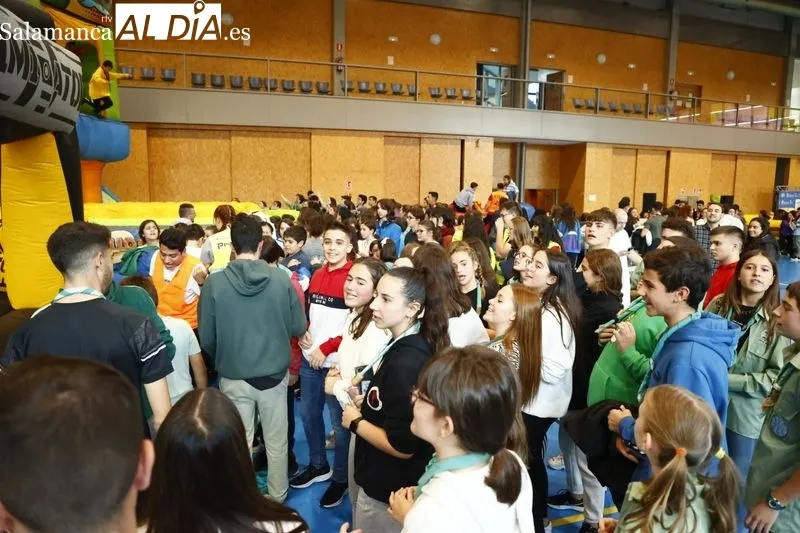 Numerosos niños y jóvenes han participado en el ‘Desafío Joven.EU’. Fotos: David Sañudo
