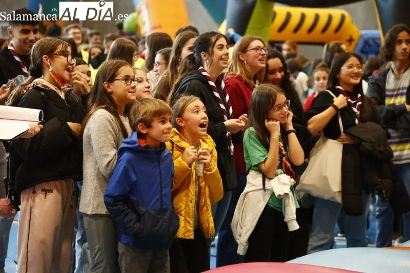 Numerosos niños y jóvenes han participado en el ‘Desafío Joven.EU’. Fotos: David Sañudo