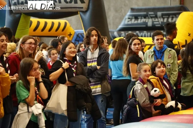 Numerosos niños y jóvenes han participado en el ‘Desafío Joven.EU’. Fotos: David Sañudo