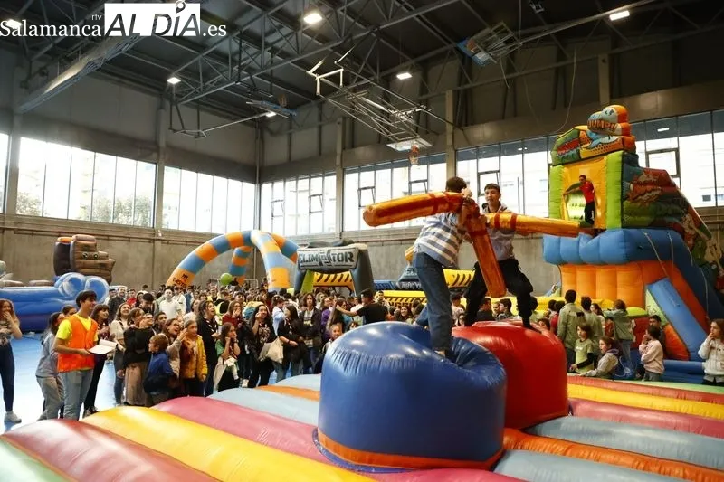 Numerosos niños y jóvenes han participado en el ‘Desafío Joven.EU’. Fotos: David Sañudo
