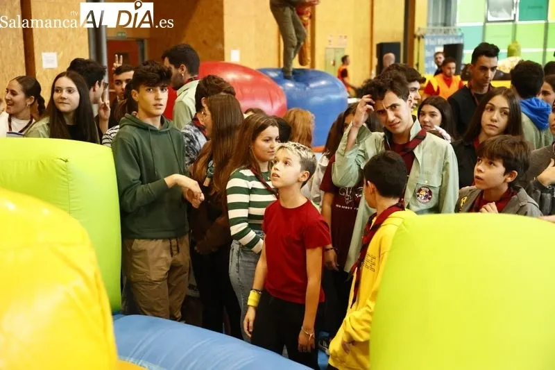 Numerosos niños y jóvenes han participado en el ‘Desafío Joven.EU’. Fotos: David Sañudo