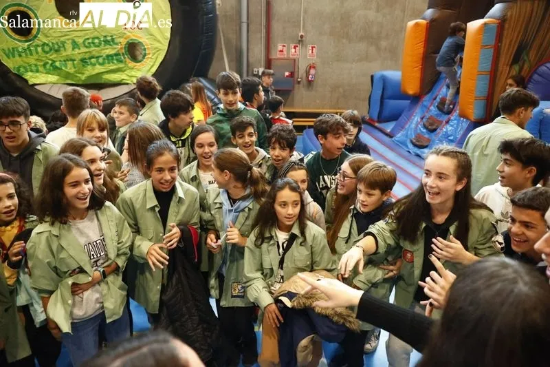 Numerosos niños y jóvenes han participado en el ‘Desafío Joven.EU’. Fotos: David Sañudo