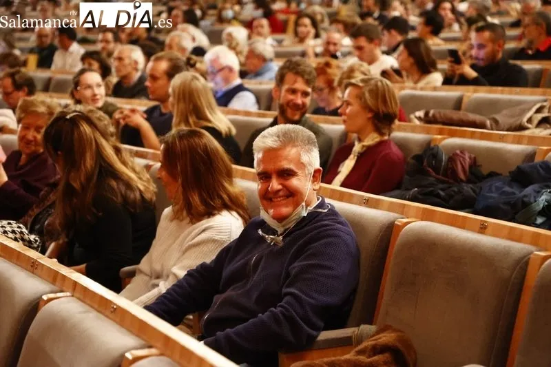 El Palacio de Congresos, escenario del primer concierto de temporada de la Joven Orquesta Sinfónica Ciudad de Salamanca. Fotos: David Sañudo
