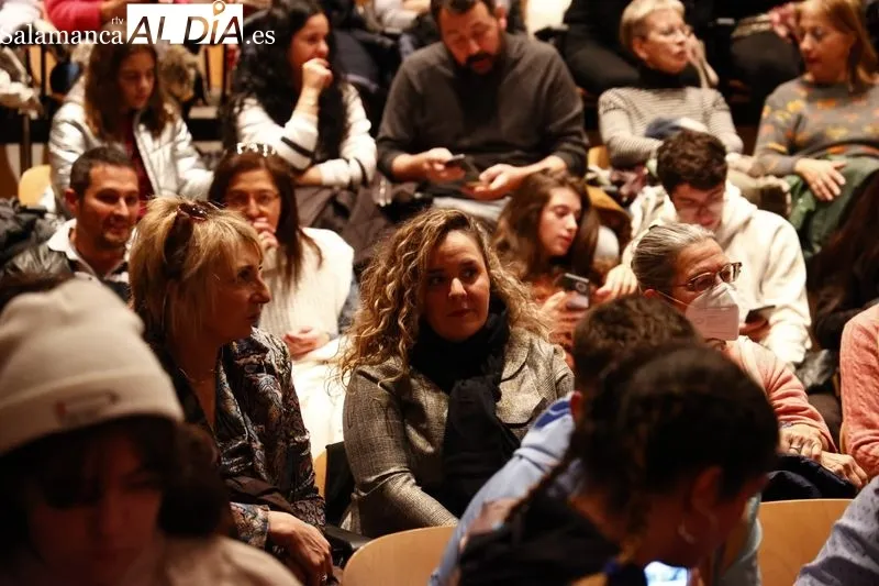 Conferencia de Lorenzo Caprile en el IES Fray Luis de León. 
