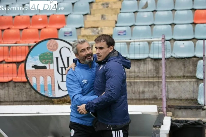 Foto 2 - Cantada del Salamanca UDS contra el Mirand&eacute;s B en el peor momento y con uno m&aacute;s (1-1)