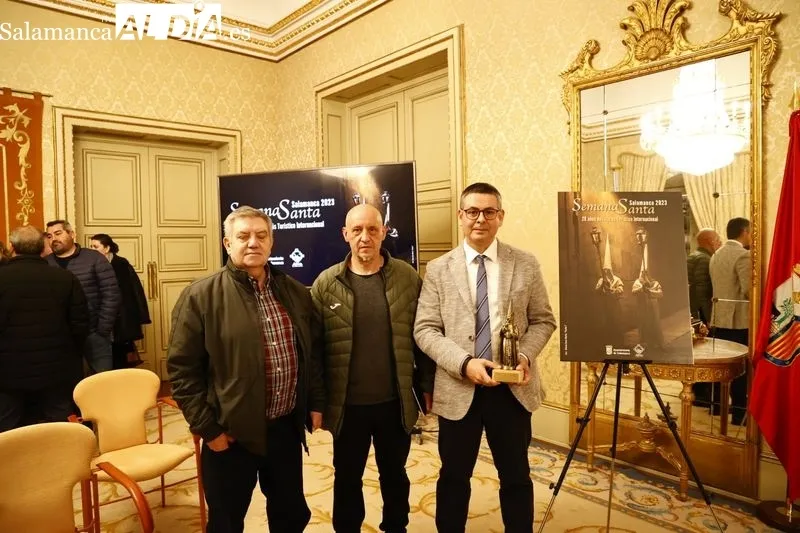 Presentación del cartel de la Semana Santa de Salamanca 2023. Fotos: David Sañudo